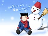 What a nice winter! 800*600, 56KB